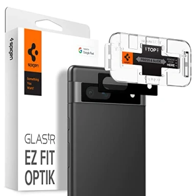 Immagine di Spigen Vetro Temperato Proteggi Schermo con Montageframe Camera Google Pixel 7A Confezione Da 2
