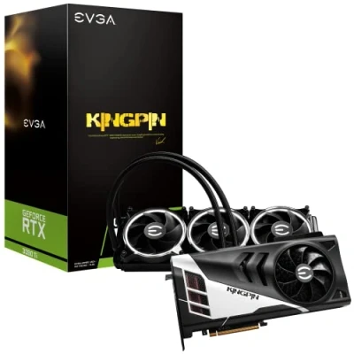 Immagine di EVGA GeForce RTX 3090 Ti KNGPN HYBRID GAMING, 24G P5 4998 KR, 24GB GDDR6X, iCX3, Cooler, OLED Display, Backplate, Free eLeash