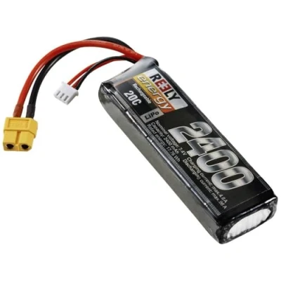 Immagine di Reely Batteria ricaricabile LiPo 7.4 V 2400 mAh Numero di celle: 2 20 C Softcase XT60