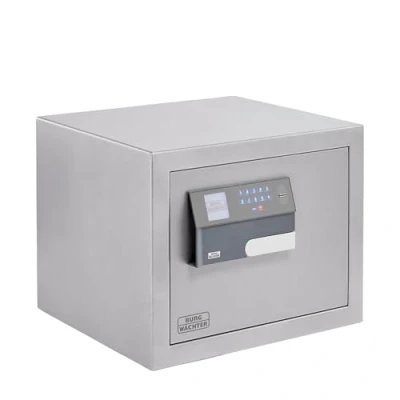 Immagine di BURG WÄCHTER Cassaforte biometrica, a mobile, Karat, Ignifuga, Grado resistenza 0 (N), 25,80 l, 48,0 kg, MT 640 E FP, grigio