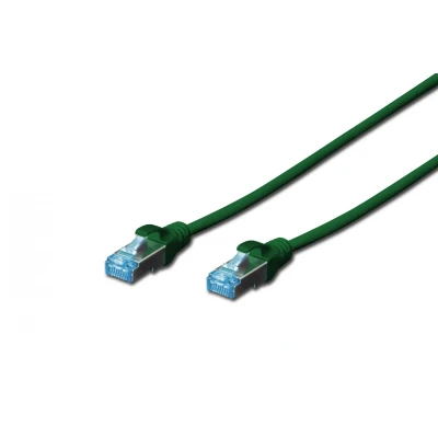 Immagine di Digitus Premium CAT 5e SF UTP cavo di rete Verde 1 m DK 1531 010/G