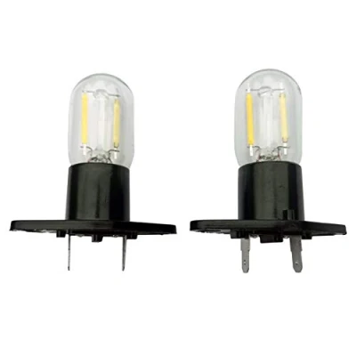 Immagine di QLEE Led Z187 Lampadina A Microonde Terminali Diritti T170 1.5w Lampada Del Frigorifero Sostituzione 20w For Lg Smeg Samsung Whirlpool Anasonic 58001042 56001070 Wb36x10002 6620g00007b