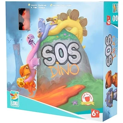 Immagine di Iello CSGSOSD SOS Dino Cooperative Board Game, Multicolour