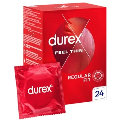 Immagine di Preservativi in lattice Durex Feel Thin Classic, 24 pezzi