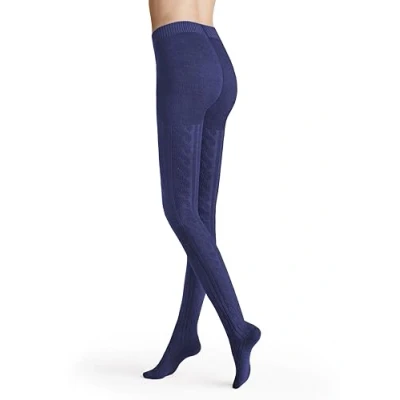Immagine di Hudson Inverno Plait Caldo Collant, Blu Reale, 38 40 Donna