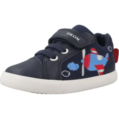 Immagine di Geox B Gisli Boy C, Scarpe da Ginnastica, Marina Rossa, 26 EU