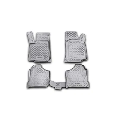 Immagine di Element Tappetini in Gomma Premium Antiscivolo su Misura per VW Golf 4 IV 1J 3/5 Porte Variant GTI R32 1997 2006