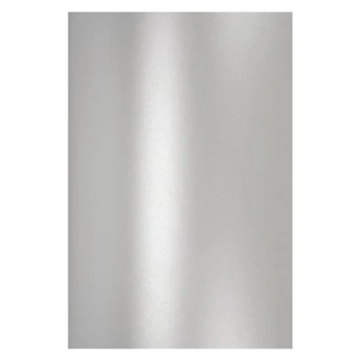 Immagine di Netuno 20x carta perlata argento formato A4 210x 297 mm 120g Aster Metallic Silver perlato colorata perlescente bella elegante per lavori artistici fai da te decorazione