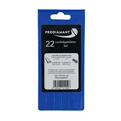 Immagine di PRODIAMANT Lama per sega a traforo 12 pezzi, 130 mm, Made in Germany (legno, set)