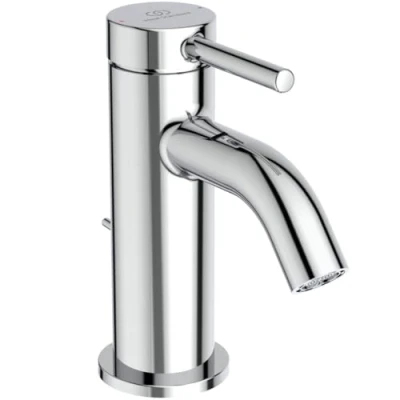 Immagine di Ideal Standard BD845AA Ceraline Nuovo Rubinetto per lavabo, con scarico, beccuccio, colore: Cromo