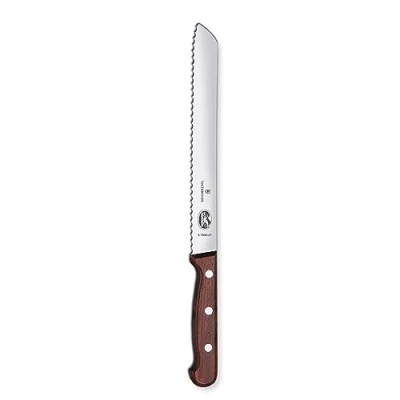Immagine di Victorinox Wood, coltello da pane in confezione regalo, legno d’acero modificato, con lama seghettata 21 cm