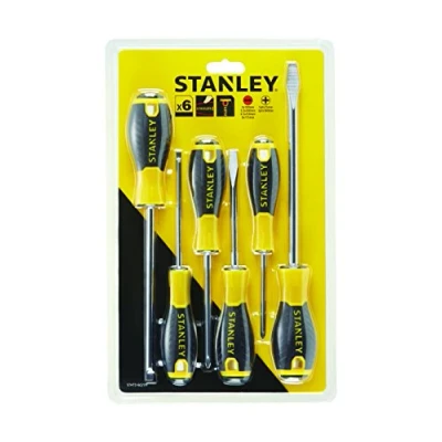 Immagine di STANLEY STHT0 60209 Cacciavite Essential, 3 x Std 1 Parall 2 Ph, Set di 6 pz