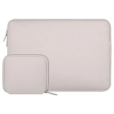 Immagine di MOSISO Laptop Custodia PC Portatil Compatibile con MacBook Air/PRO,13 13,3 Pollici Notebook,Compatibile PRO 14 M3 M2 M1 Max 2024 2021,Neoprene Borsa Piccolo Case, Grigio Roccia