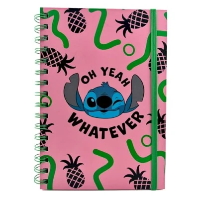 Immagine di Pyramid International Disney Lilo e Stitch Wiro Notebook (Oh Yeah Whatever Design) A5 Writing Book, and Regali per donne, uomini bambini, Journal Prodotto ufficiale