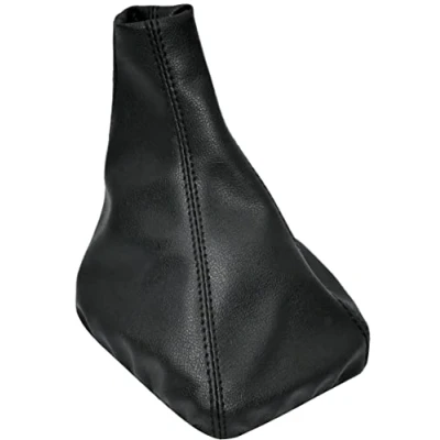 Immagine di Aerzetix C57811 Cuffia soffietto per leva del cambio compatibile con Skoda Octavia I dal 1996 al 2004 colore: nero in pelle sintetica