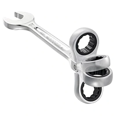 Immagine di FACOM 467BF.18 Chiave mista a Cricchetto snodato metrico, Argento, 18 mm