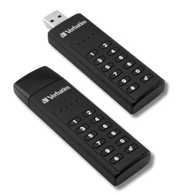 Immagine di Verbatim Keypad Secure Chiavetta USB 64 GB Nero 49428 3.2 Gen 1 (USB 3.0)