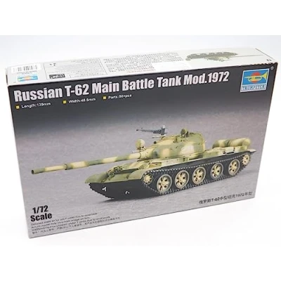 Immagine di Trumpeter 007147 1/72 T62 Modellino di modellismo in plastica, modello 1972, accessori per modellismo, multicolore