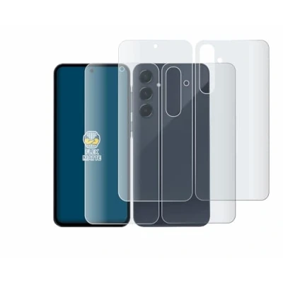 Immagine di brotect Pellicola Copertura Completa Opaca per Samsung Galaxy A55 5G (Fronte+Retro) (2 Pezzi) Full Cover 3D Curvo