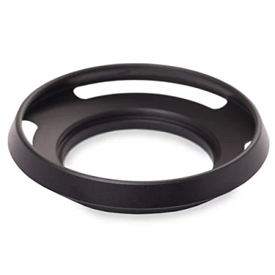 Immagine di CELLONIC® Paraluce Grandangolare Compatibile con Ø 55mm Universal Filettatura a Vite Lens Hood in Metallo Protegge l&#039;obiettivo e la Lente da Urti Graffi