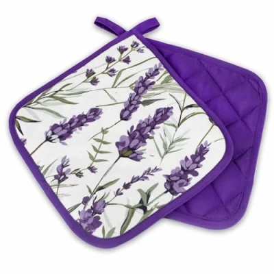 Immagine di Presina Kitchen, lavanda, 2 cucchiaini, classe PSA II fino a 250C, resistente al calore, prodotto testato e certificato
