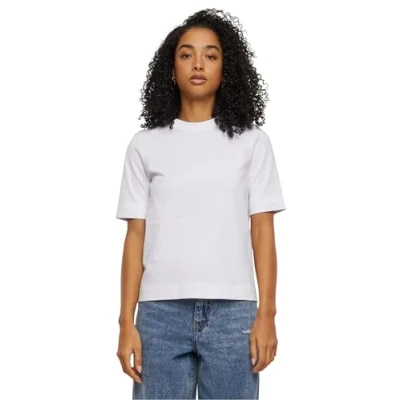 Immagine di Urban Classics Classy Tshirt basic, Donna, Taglia: Large, White