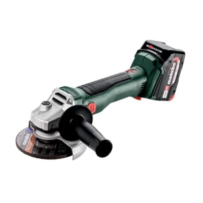 Immagine di Metabo W 18 L BL 9 125 602374510 Smerigliatrice angolare a batteria mm brushless, incl. seconda batteria, valigia, caricabatterie,