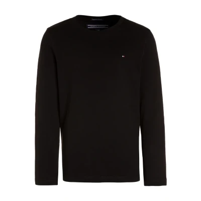 Immagine di Tommy Hilfiger BOYS Basic Maglietta a manica lunga per bambini, Taglia: 74, Meteorite