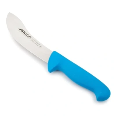 Immagine di Arcos Serie 2900 Coltello Danese Scuoiamento Lama Acciaio Inossidabile Nitrum 160 mm Manico Polipropilene Colore Blu