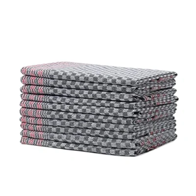 Immagine di Amago 10 Strofinacci, 100% Cotone, 50 x 100 cm Antracite
