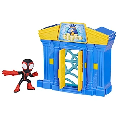 Immagine di Hasbro Spidey e i Suoi Fantastici Amici Playset Banca Miles Morales F8362