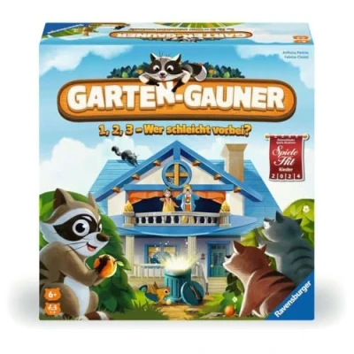 Immagine di Ravensburger 22698 Giardino truffatori: 1, 2, 3 Chi Si intrufola Gioco per Bambini a Partire dai 6 Anni 2 5 Persone,