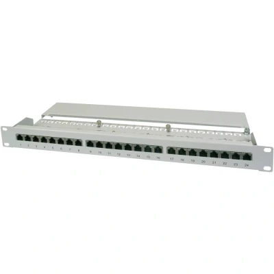Immagine di Patchpanel di rete 24 Porte CAT 5e Digitus DN 91524S 1 U