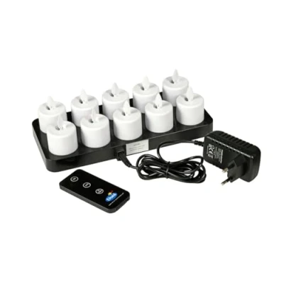 Immagine di DUNI 192536 Set di luci a LED, 10 pezzi, ricaricabili