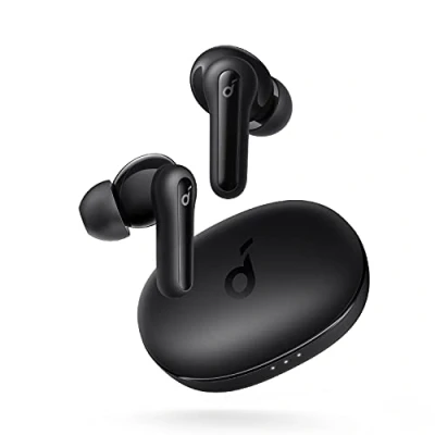 Immagine di Soundcore by Anker P2 Mini Auricolari Bluetooth Wireless, Cuffie con 10mm Driver, Bassi Potenti, EQ Personalizzata, 32 Ore Riproduzione, 5.2, Ricarica USB C, Design Piccoli