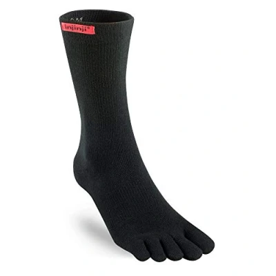 Immagine di Engineered to separate your toes and promote proper alignment toe splay, this versatile sock can make any work out comfortable with its unmatched blister prevention superior moisture management.