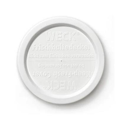 Immagine di Weck Coperchi da 100 mm, 5 pezzi per cuocere in scatola, succhi di frutta, conservare ermeticamente ingredienti secchi