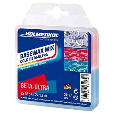 Immagine di Holmenkol Worldcup Mix Cold 2x35g Ski and snowboard wax
