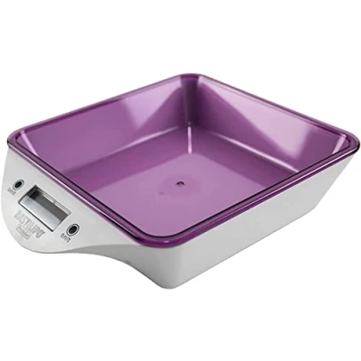 Immagine di Bascula de cocina inox, Graduacion 1gr, pantalla LCD, maximo 5 Kg, incluye pilas Modelo: SCA5K INOX