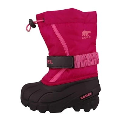 Immagine di Sorel Flurry Boot, Stivali Invernali, Unisex Bambini e ragazzi, Deep Blush/Tropic Pink 2024, 25 EU