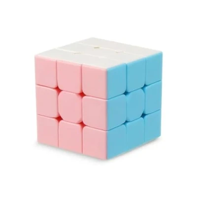 Immagine di Cubo magico colori pastello, tinta unita senza adesivi, Holy Hand Legend Macaron, correzione di guasti e rotazione facile, Speedcubing, Puzzle 3D, angoli arrotondati
