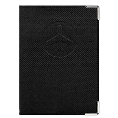 Immagine di Color Pop® Protezione passaporto Germania Quick Exit, custodia per den Reisepass, Nero , 14 x 10,2 0,6 cm, Classico