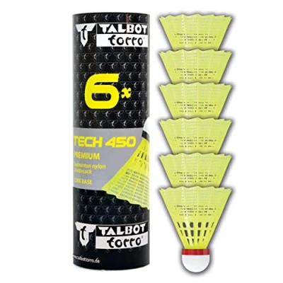 Immagine di Talbot Torro TECH 450, Palline da badminton, colore: Giallo