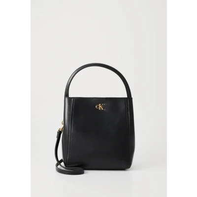 Immagine di Calvin Klein Hardware Monogram Borsa a mano, Donna, Taglia: One Size, Black