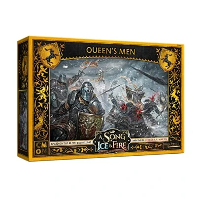 Immagine di CMON A Song of Ice and Fire Tabletop Miniatures Game Baratheon Queen&#039;s Men Expansion Set, Strategy for Teens Adults, Ages 14 up, 2+ Players, Average Playtime 45 60 Minutes, Made by