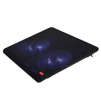 Immagine di NGS JetStand Supporto di Raffreddamento per Laptop Fino a 15,6&quot;, Altezza Regolabile, Ventole Silenziose, Porta USB, Luce LED, Rete Metallica
