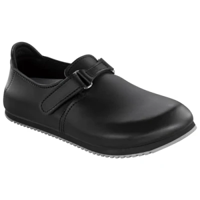 Immagine di BIRKENSTOCK Clog Linz 583186 39 Ciabatte da Donna in Pelle Naturale, Colore: Nero, EU
