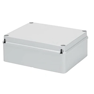Immagine di Gewiss Cassetta Di Derivazione Con Coperchio Basso A Vite IP56 Dimensioni Interne 190X140X70 Pareti Lisce Grigio Ral 7035