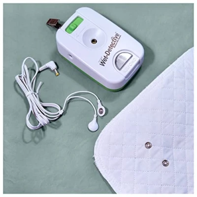 Immagine di Sistema Di Allarme Wet Detective Per Incontinenza E Pipì A Letto Con 1 Pad Sensore