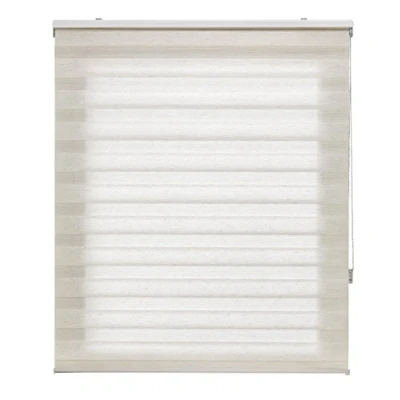 Immagine di Blindecor Tende avvolgibili su misura notte e giorno Colore lino, tenda da 110 x 250 cm (larghezza altezza). Dimensioni del tessuto 107 245 cm.